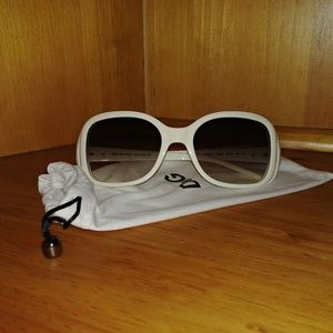 White Dolce & Gabbana Sunglasses